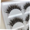 Minkissy 3sets Eyelashes Dense Cross Lashes Extensions Safe Comfortable for