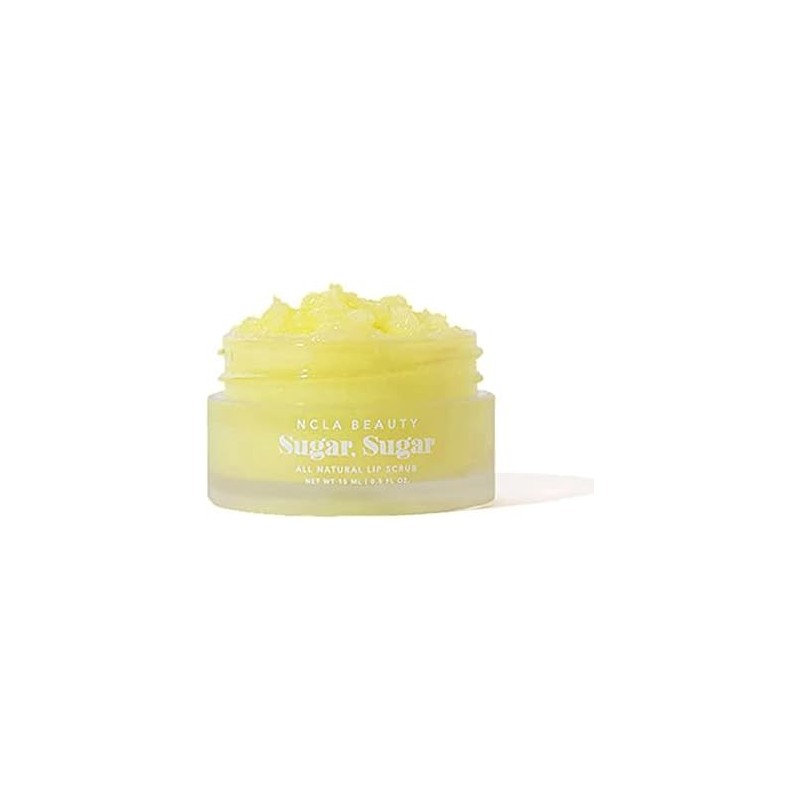 NCLA - Exfoliante natural para labios de azúcar, piña, 15