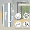 Bwintech 5 Pack White Keyless Window Restrictor, UPVC Window Security