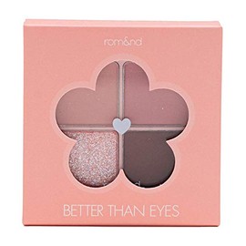 rom&nd (ロムアンド) 【正規品】Better Than Eyes (#01 Dry Mango Tulip) Eyeshadow 0.23 oz (6.5 g) x 1
