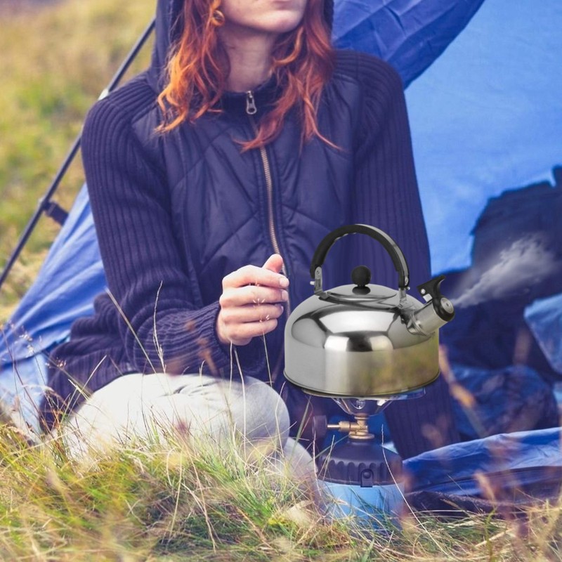 Krollmann 2.5 Litre Stainless Steel Whistling Kettle in Various Colours