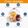 WADY Water Bath Canning Rack, Anti Slip Anti Scalding Foldable