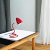Table Desk Light Lamp SWING Red Height 38cm Socket E27