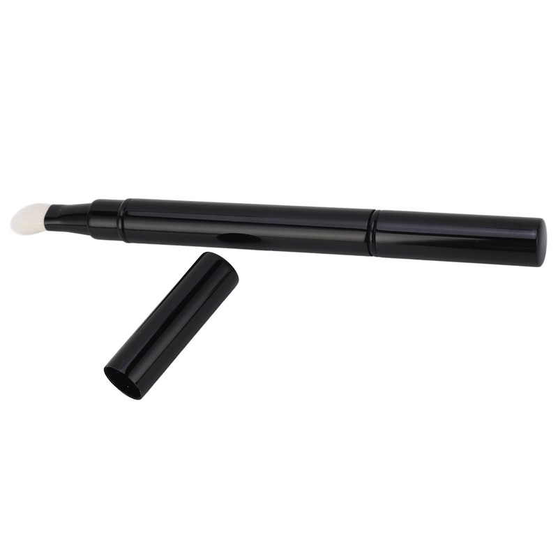 Retractable Makeup Brush Dual Ended Soft Wool Hair Portable Shadow