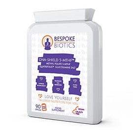 Folic Acid 600µg 90 Capsules as Quatrefolic Methyl Folate 5-MTHF Supplement - 6S-5-Methyltetrahydrofolate - Superior Bioavailable Activated Folic Acid - Healthy Pregnancy, Overcomes MTHFR UK Made