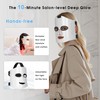 VYM Red Light Therapy Mask: 292 LEDs Professional Infrared Red