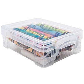 ADVANTUS Super Stacker Caja organizadora para lápices, Caja de crayones