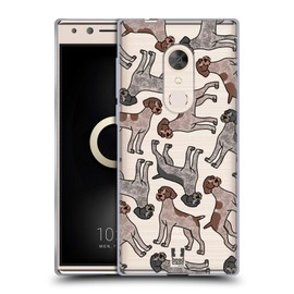 Head Case Designs Deutscher Wirehaired Pointer Hunde Rassen Modelle 10 Soft Gel Handyhülle Hülle kompatibel mit Alcatel 5 (2018)