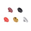 5 Pack Shutter Release Button,Pure Copper Knurled Concave Surface Camera