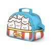 Oh My Pop! Popcorn-Thermal Lunch Bag, Blue, blue, Lunch Box