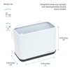 Kitchen Details Suction Sink Caddy | Sponge Holder | Suction
