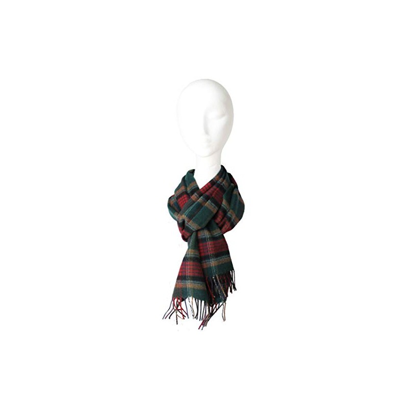 Men's Wool Scarf Winter Scarf Warm Checked Fashionable Multicoloured Wool