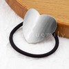 Herbeluemily Hair Rubber Hair Accessories, Antique Gold, Heart, Silver, Flat