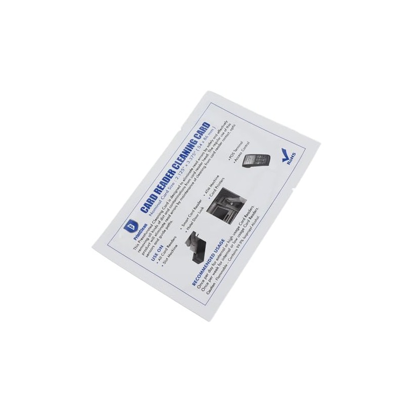 Jiawu Limpiador de Lector de Tarjetas de Crédito Pulp, 50
