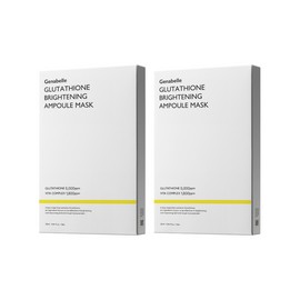jennabel Glutathione brightening ampoule mask pack 5 sheets x 2 (10 packs) / 글루타티온 브라이트닝 앰플 마스크팩 5매X2개(10입)