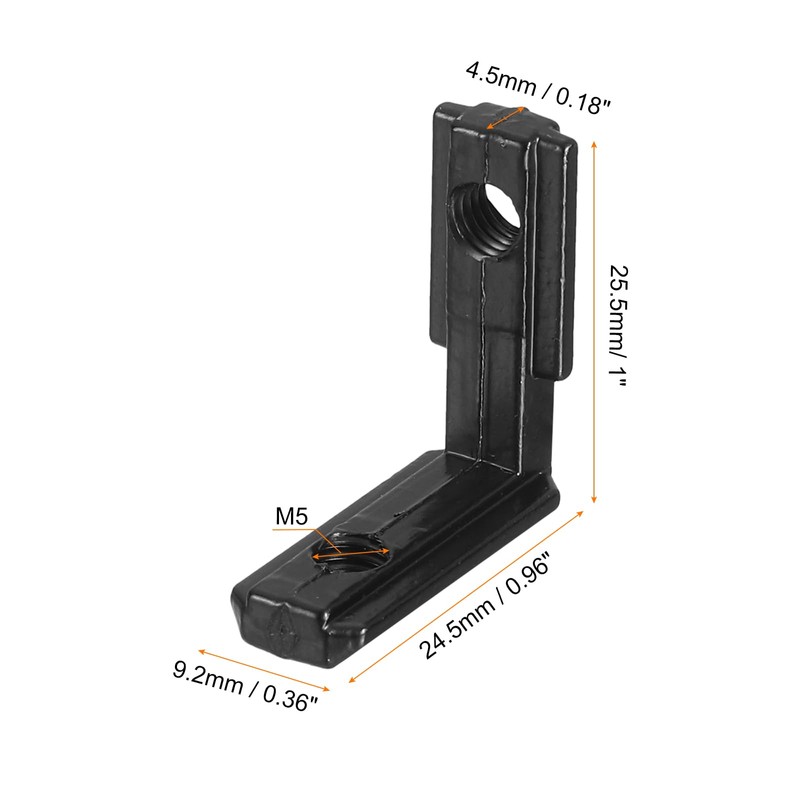QUARKZMAN L-Shape Inner Angle Connector, Set of 4 Corner Connectors