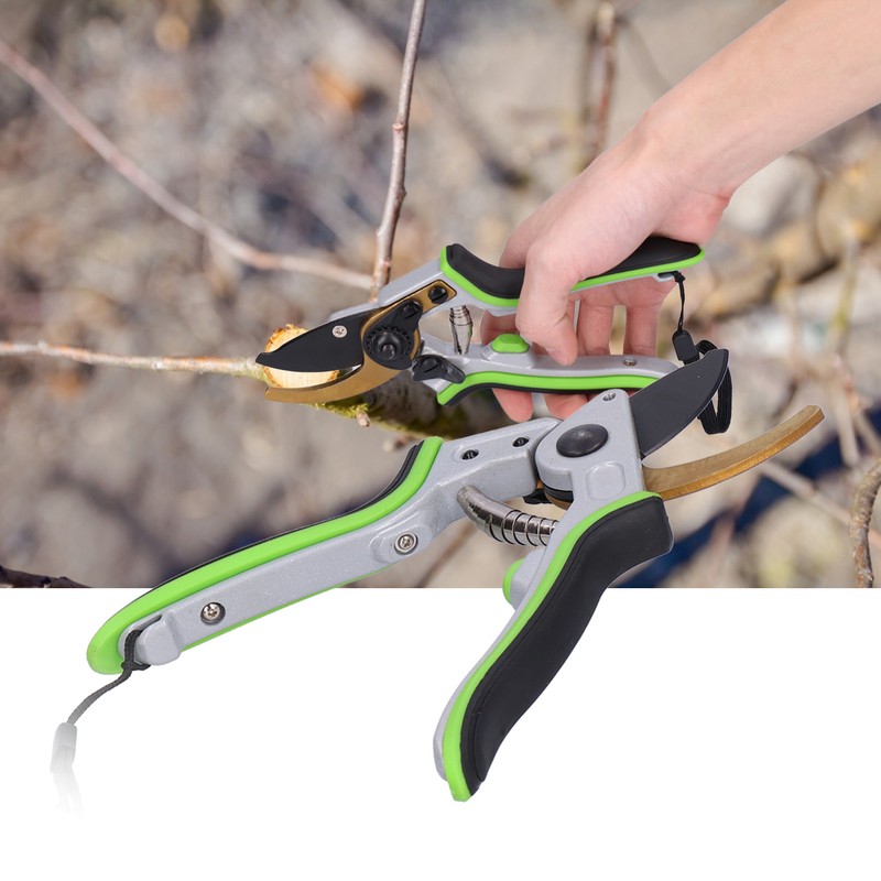 Fruit Tree Pruning Shears Garden Branch Scissors with Nonslip Tooth