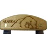 Alaskan Ulu, Inupiat Style with Polar Bear Etched Handle, 6"