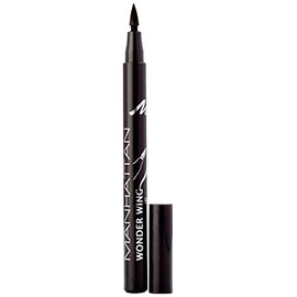 Manhattan Wonder Wing Eyeliner & Stamp, Black Stamp Eyeliner for an Ideal Symmetrical Eyeliner, Colour Black 001, 1 x 1.6 ml