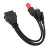 3 In 1 Motorcycle OBD Diagnostic Cable 16Pin to 3PIN