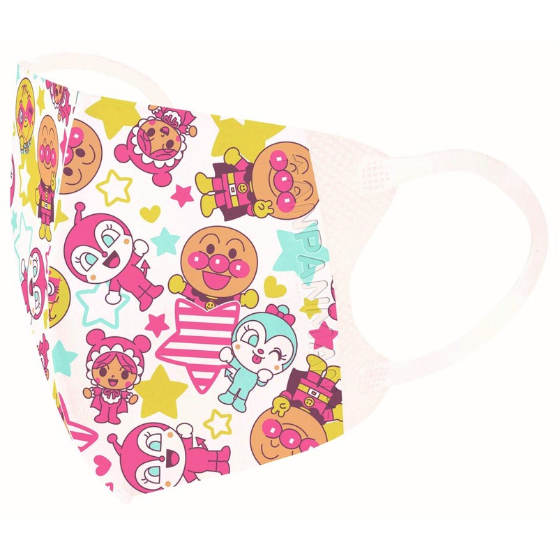 First 3D Mask Anpanman Everyone and Star Pattern