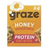 Graze Honey Protein Oat Bites, 120 g