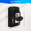 supregear supregear Crutch Accessories Bag, Water-Resistant Storage Pouch with Cup
