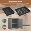 THMINS 2 Pack Expandable Pull Out Cabinet Organizer, 16" Deep