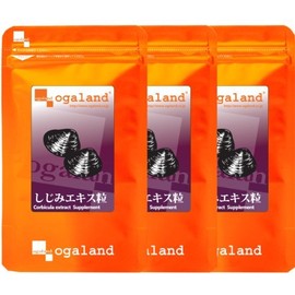 オーガランド［ogaland］ しじみエキス粒 [ 180粒 / 約3ヶ月分(錠剤タイプ) ] お酒の席が多い方へ (グリコーゲン/オルニチン) ミネラル カルシウム燃焼系サポート