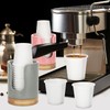 Soleebee Ceramic Bathroom Cup Dispenser, Hold 3 oz Mouthwash Cup