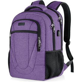 BIKROD Men's and Women's Backpack, School Backpack for Boys, Girls, Teenagers, Waterproof Backpack, 15.6 inch Laptop Bag with USB Charging Port, Work, Travel, Hiking Backpack with Anti-Theft Bag