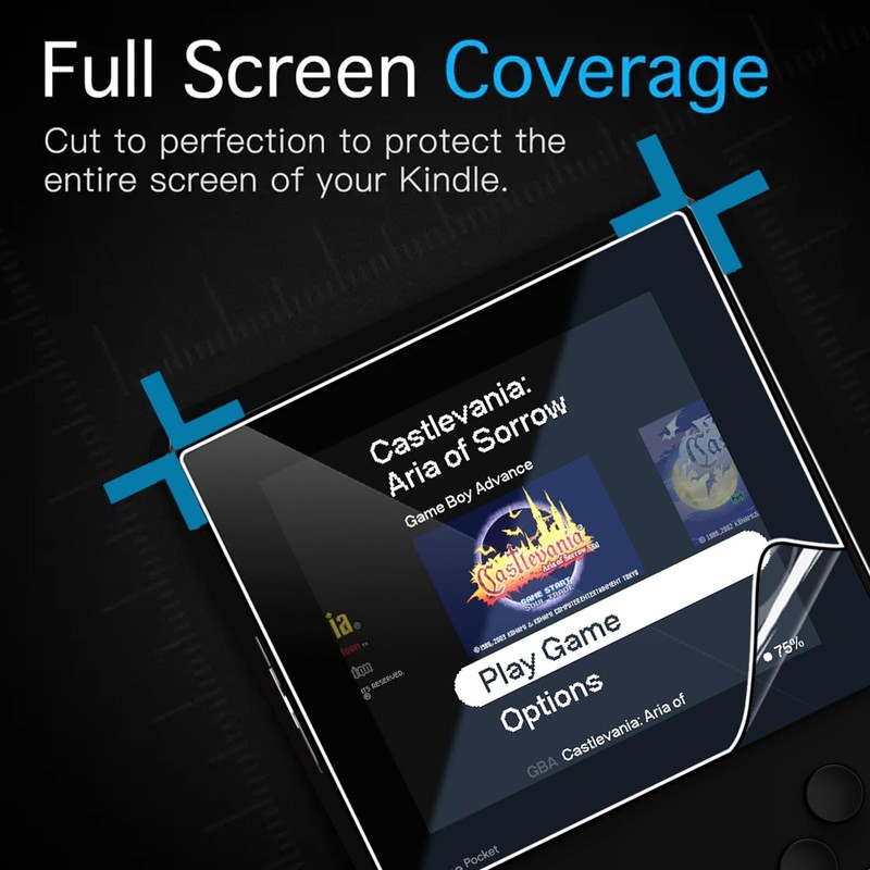 GEJEFA Screen Protector for Analogue Pocket, 2 Pack Premium Flexible
