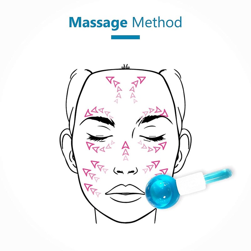Facial Ice Globe - bolihees Cool Roller Ball to Reduce