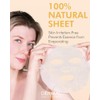 Dermal Mascarillas Faciales Coreanas de Jalea Real y Col geno