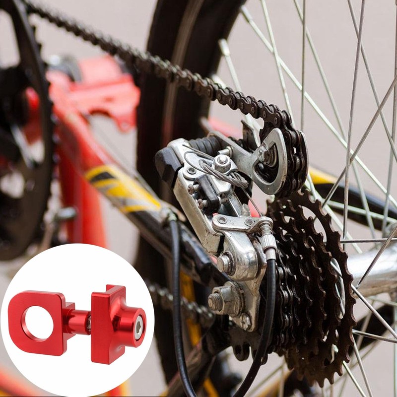 Bamyli Pack of 2 Bicycle Chain Tensioners, Aluminium Alloy Bicycle