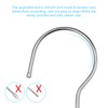 Fayleeko Wire Hangers 10 Pack Coat Hangers Strong Heavy Duty