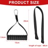 fuxunamz Cable Pull Handles, Triceps Rope Cable Attachment, Bicep Pull