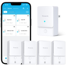 GoveeLife Smart Water Leak Detector with Long Range and Alerts