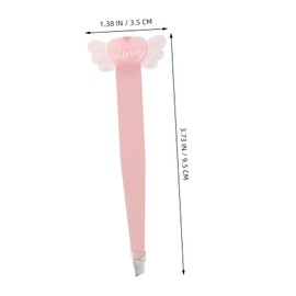 IWOWHERO 4Pcs Precision Stainless Steel Eyebrow Tweezers Ergonomic Grip Eyebrow Beauty Tool for Facial Hair Removal and Eyelash Application Portable Makeup Tweezers for Men and Women