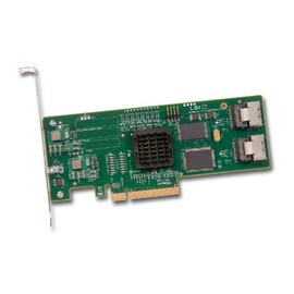 LSI Logic SAS3081E-R 8PORT Pcie 3GB 2 4PORT Int Lp ROHS6