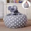 Toy Storage Bag, Children's Bean Bag Sofa, Cuddly Toy Storage