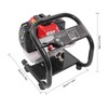 Gas Powered Water Pump, 2-Strok 43CC 1.5in Water Pump Portable