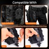 Molle Handcuff Holster, Handcuff Pouch for Duty Belt Vest, Handcuffs