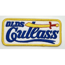 Retro Oldsmobile Olds Cutlass GM Patch Iron Sew On Classic Vintage Style Retro Cap Hat