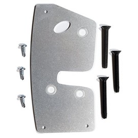 CS Works Door Latch Repair & Reinforcement STEEL Plate with replacement bolts fits Jeep Grand Cherokee (ZJ) 93-98 LEFT/DRIVER
