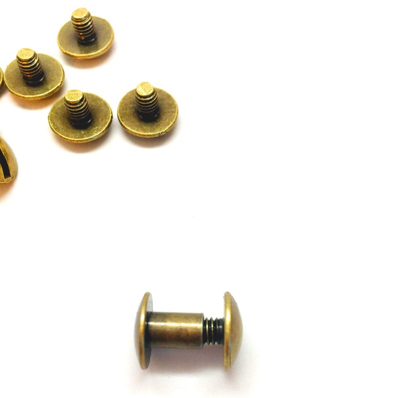 1/4" Belt Screws Post Assembly Bolt DIY Fastener Chicago Screw