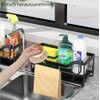 Kitchen Sink Organiser Sponge Holder - Kitchen Sink with Dish