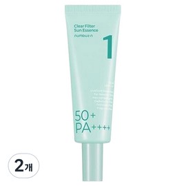 Numbersin No. 1 Pure Soothing Clear Water Film Sun Cream SPF50+ PA++++, 50ml, 2 pieces / 넘버즈인 1번 청초 진정맑은 물막선크림 SPF50+ PA++++, 50ml, 2개