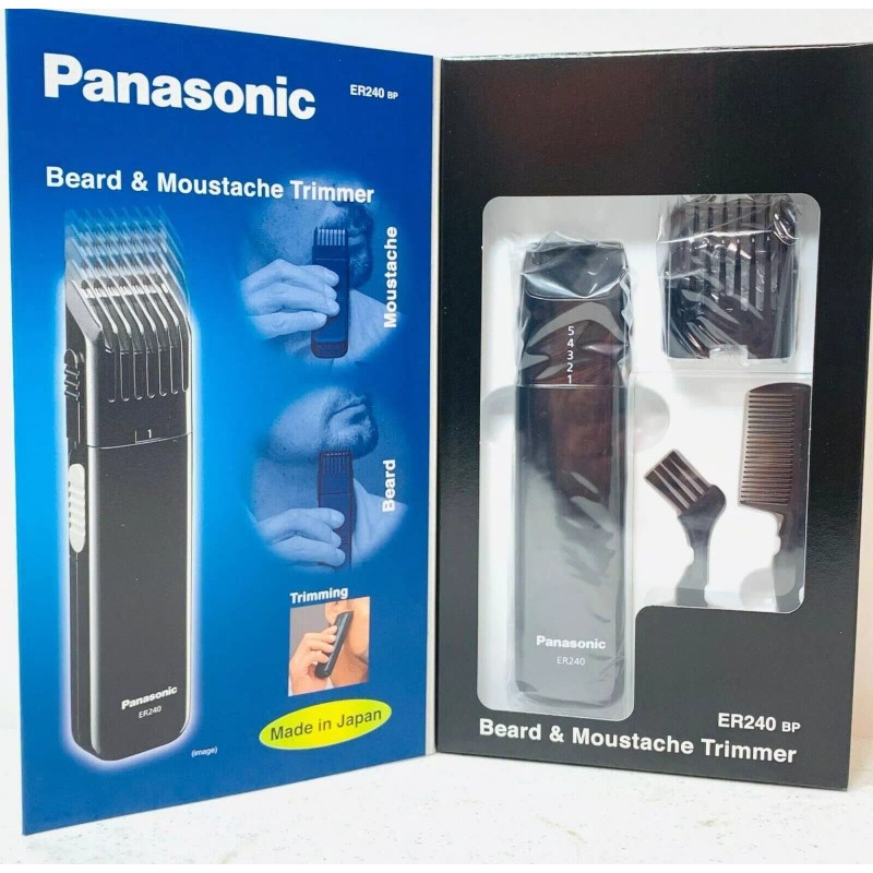 Panasonic Cordless Hair Trimmer Set with Stainless Steel Blades and