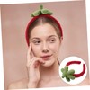Gatuida Cute Strawberry Leaf Headband for Women – Soft Spa